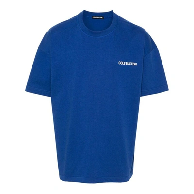 Shop Cole Buxton T-shirts In Blue