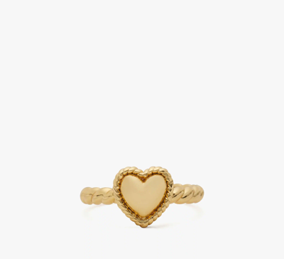 Shop Kate Spade Golden Hour Heart Ring