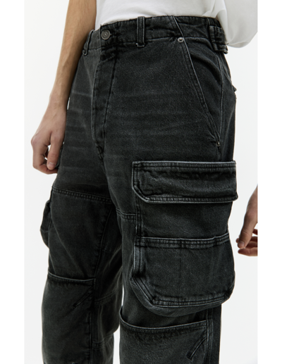 Diesel D-fish Straight Jeans In Black