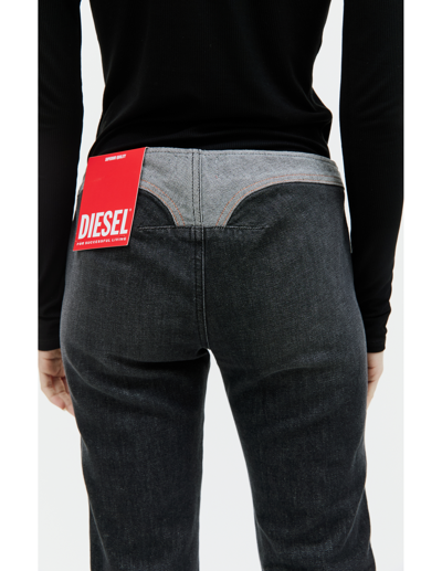 Shop Diesel Skinny Jeans In Black