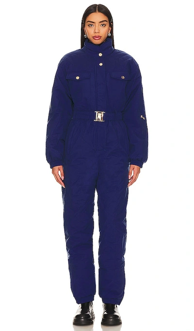 Shop Snowroller Oda Ski Suit In Navy