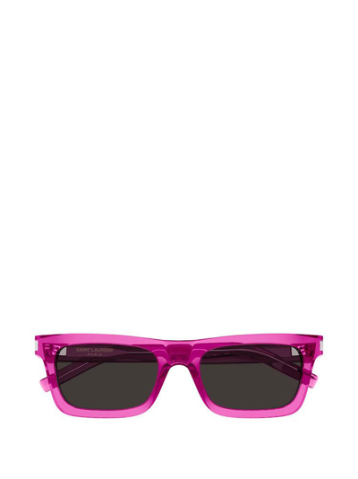Shop Saint Laurent Eyewear Sl 461 Sunglasses In Pink