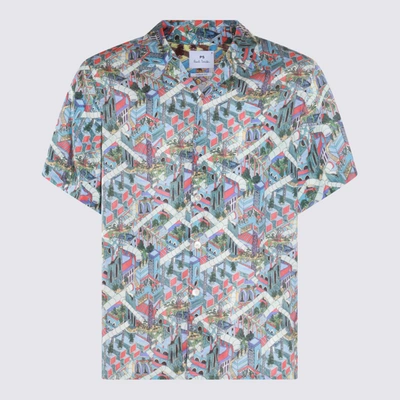 Shop Paul Smith Multicolour Shirt In Red