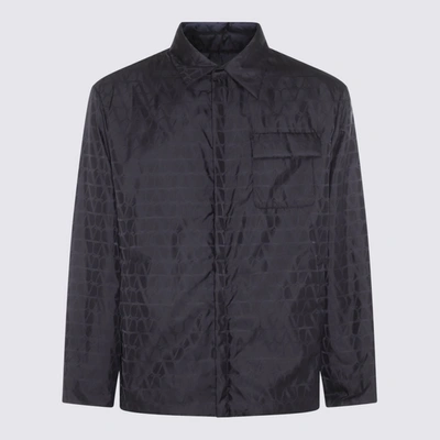 Shop Valentino Black Casual Jacket