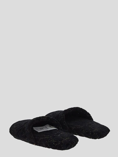 Shop Versace Home Sandals In Grey