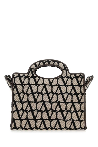 Shop Valentino Le Troisième Toile Iconographe Top Handle Bag In Multi