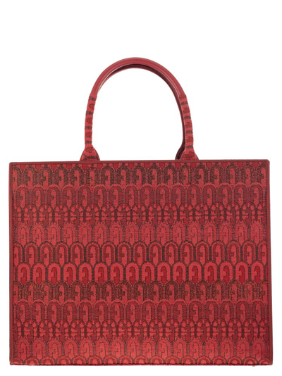 Shop Furla Opportunity Large Tote Bag In Red