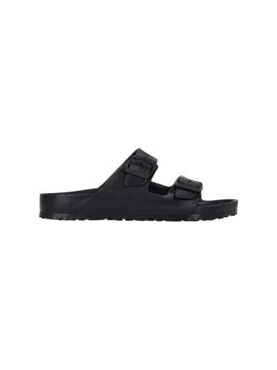 Shop Birkenstock 'arizona' Sandals In Black  