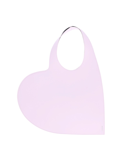 Shop Coperni 'heart' Tote Bag In Pink