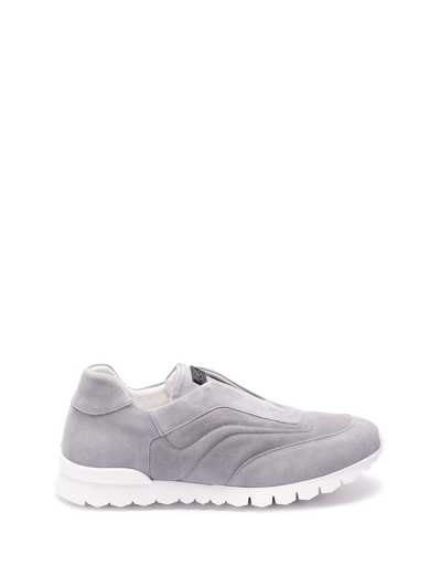 Shop Kiton `frew` Sneakers In Gray