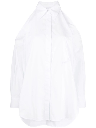Shop Pinko `canterno` Shirt In White