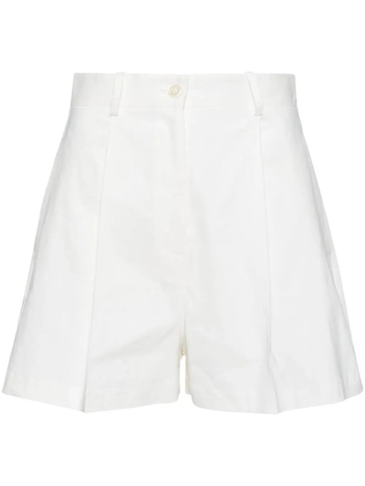 Shop Pinko `sorridente` Shorts In White