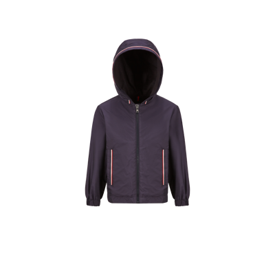 Shop Moncler Granduc Hooded Jacket, Blue, Size: 8y