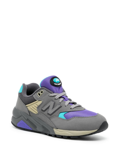Shop New Balance Sneakers 580 In Gray
