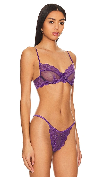 Shop Only Hearts So Fine Lace Underwire Bra In Crocus