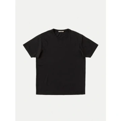 Shop Nudie Jeans T-shirt Uno Every Day B01/black