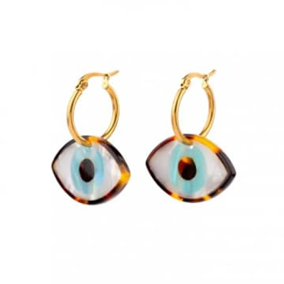 Shop Coucou Suzette Blue Eye Earrings