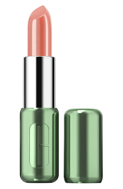 Shop Clinique Pop Longwear Lipstick In Nude Pop