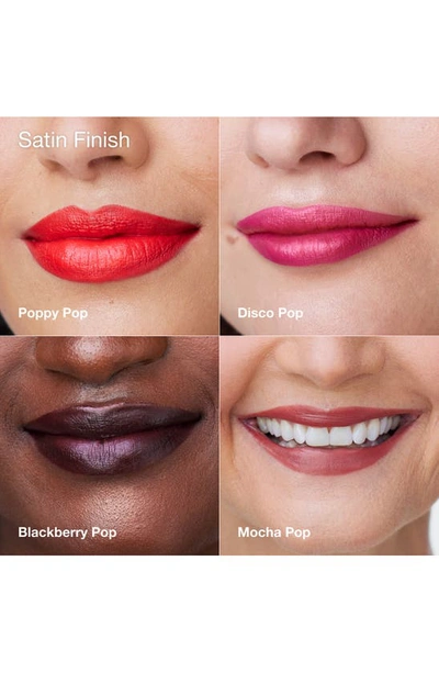 Shop Clinique Pop Longwear Lipstick In Fig Pop