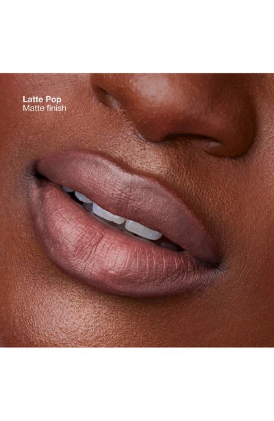 Shop Clinique Pop Longwear Lipstick In Latte Pop