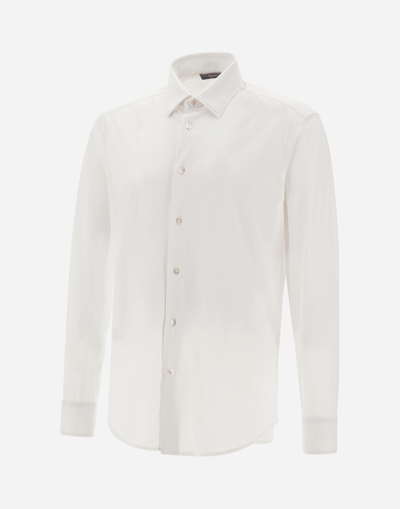 Herno Spring Ultralight Scuba Shirt In White