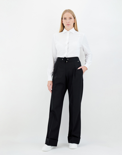 Shop Herno ウィメンズ Easy Suit Stretch パンツ In Black