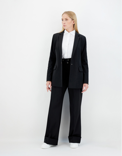 Shop Herno ウィメンズ Easy Suit Stretch ジャケット In Black