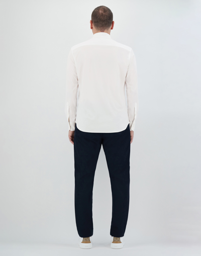 Herno Spring Ultralight Scuba Shirt In White