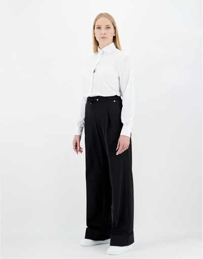 Herno ウィメンズ Easy Suit Stretch パンツ In Black