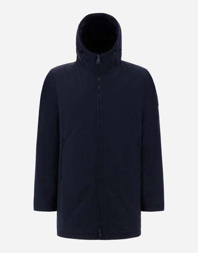 Shop Herno Keystone Parka In Navy Blue