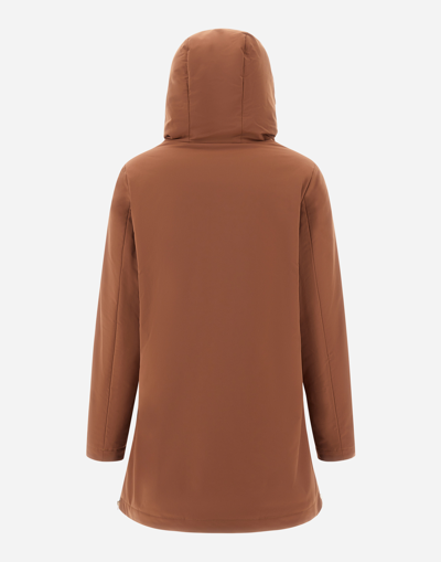 Herno A-line Jacket In Keystone In Macadamia