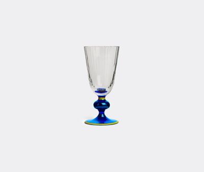 La Doublej Glassware Blue Uni In Blue