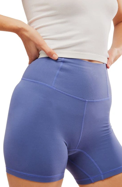Fp Movement Never Better Bike Shorts In Summer Blueberry
