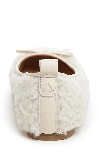 Kelsi Dagger Brooklyn Frankie Square Toe Ballet Flat In Natural