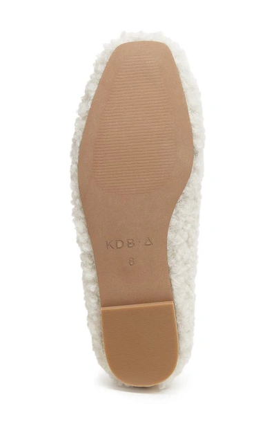 Kelsi Dagger Brooklyn Frankie Square Toe Ballet Flat In Natural