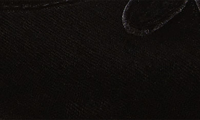 Kelsi Dagger Brooklyn Frankie Velvet Flat In Black Suede
