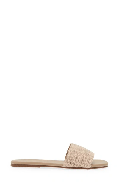 Kaanas Mallow Slide Sandal In Blush
