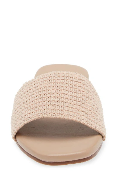 Kaanas Mallow Slide Sandal In Blush