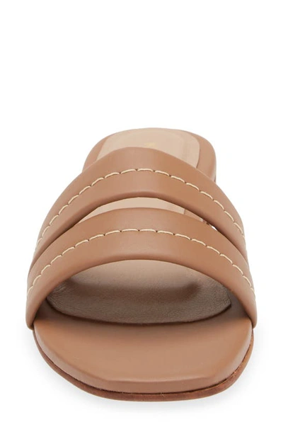 Kaanas Maya Chunky Slide Sandal In Honey