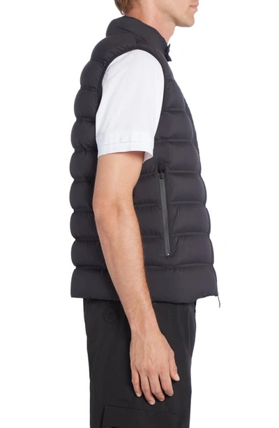 Moncler Oserot Water Repellent Down Puffer Vest In Black