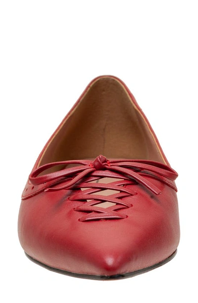 Linea Paolo Noella Flat In Red