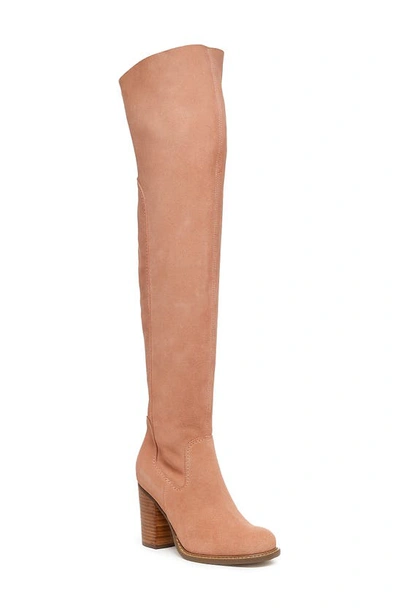 Shop Kelsi Dagger Brooklyn Logan Over The Knee Boot In Mauve