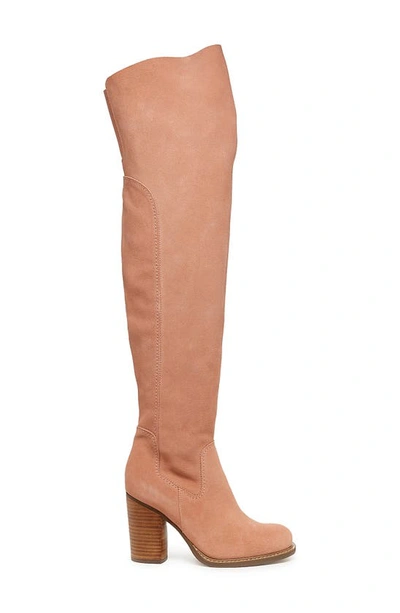 Kelsi Dagger Brooklyn Logan Over The Knee Boot In Mauve