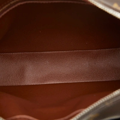 Pre-owned Louis Vuitton Nile Brown Canvas Shopper Bag ()
