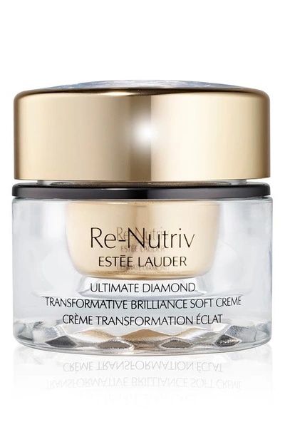 Shop Estée Lauder Re-nutriv Ultimate Diamond Transformative Brilliance Soft Creme Moisturizer, 1.7 oz