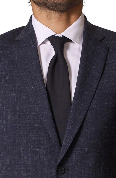Shop Jb Britches Sartorial Classic Fit Wool & Linen Suit In Navy