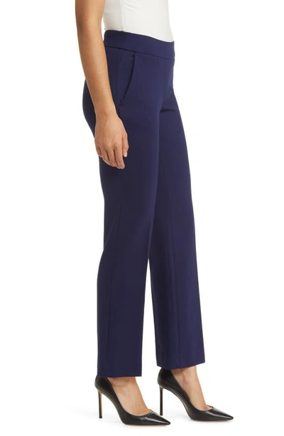 Shop Anne Klein Pull-on Pants In Distant Mountain