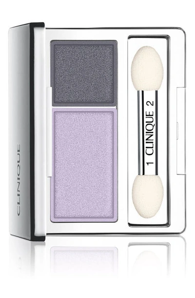 Shop Clinique All About Shadow Duo Eyeshadow In Blackberry Frost