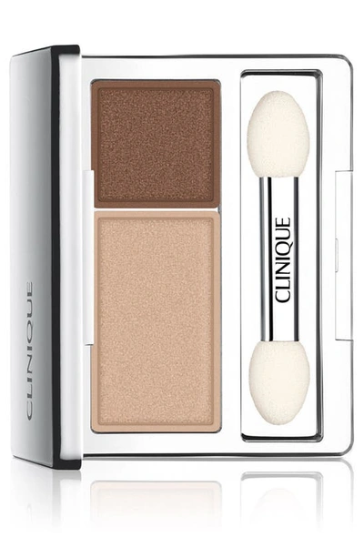 Shop Clinique All About Shadow Duo Eyeshadow In Like Mink