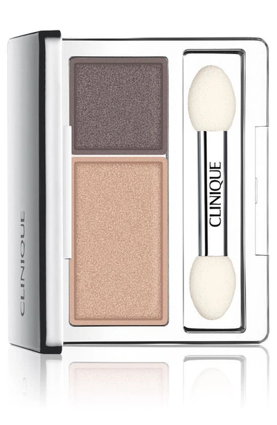 Shop Clinique All About Shadow Duo Eyeshadow In Neutral Territory